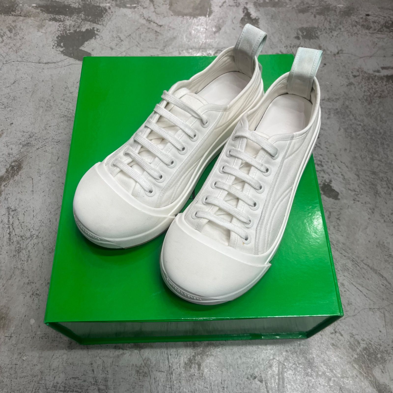 BOTTEGA VENETA 24SS VULCAN バルカン プラットフォーム キャンバス