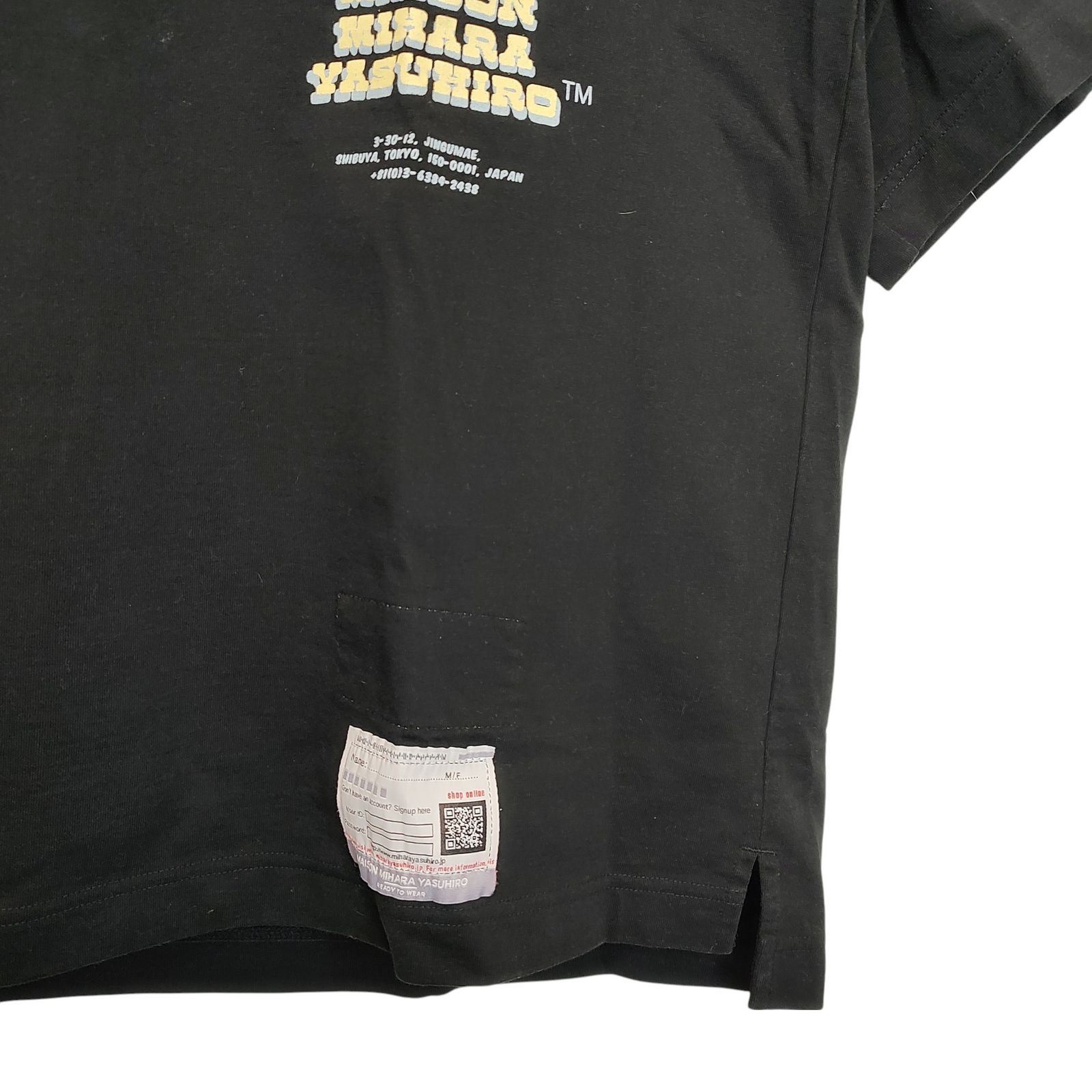 Maison MIHARA YASUHIRO メゾンミハラヤスヒロ Tシャツ A10TS691 46 