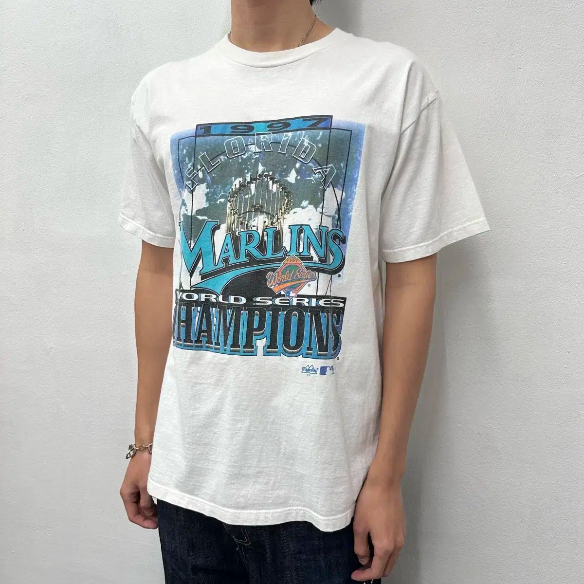 ラッセル製 フロリダマーリンズ レプリカユニフォーム ラッセル製