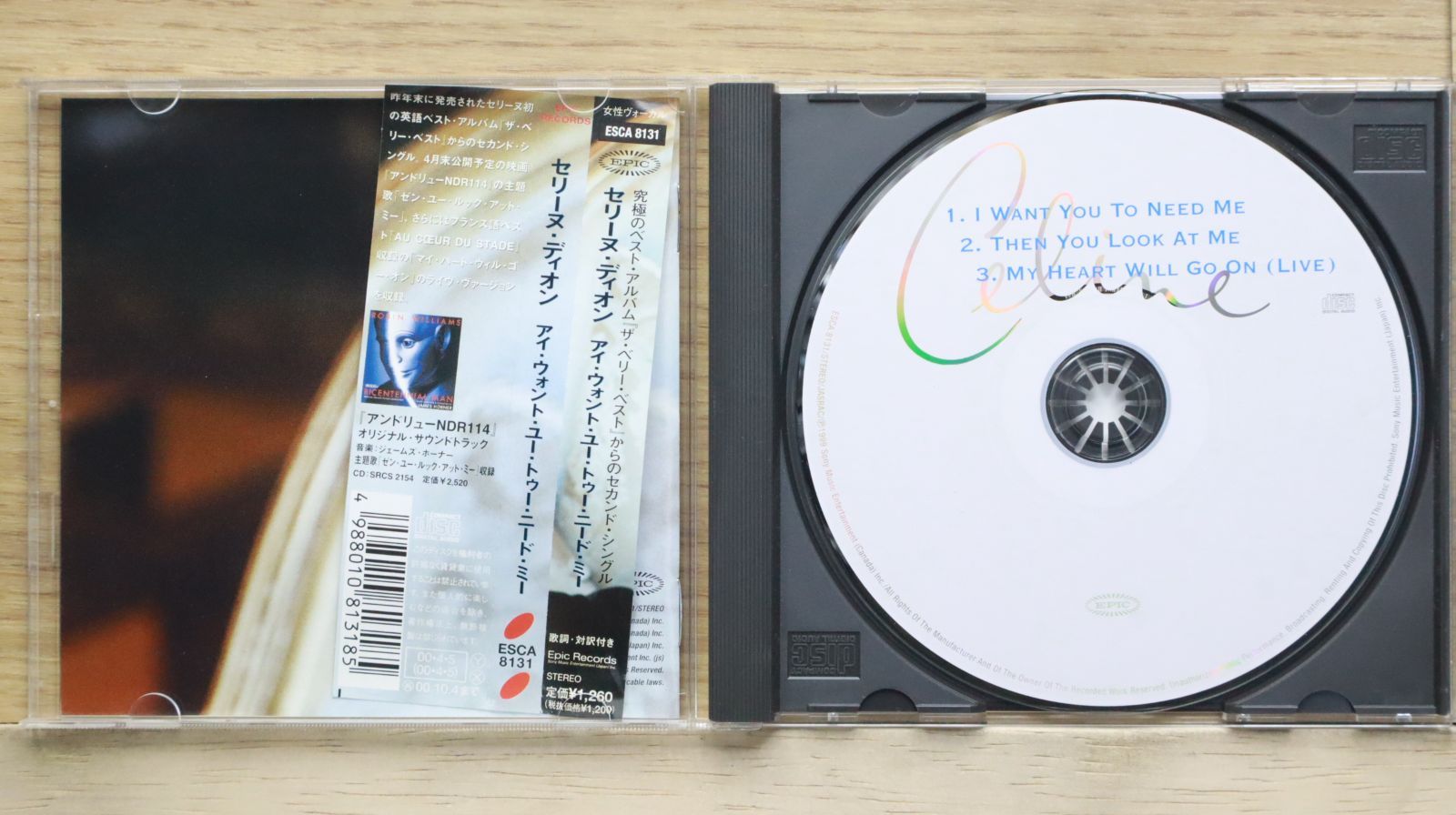 国内盤CD☆セリーヌ・ディオン/Celine Dion□ アイ・ウォント