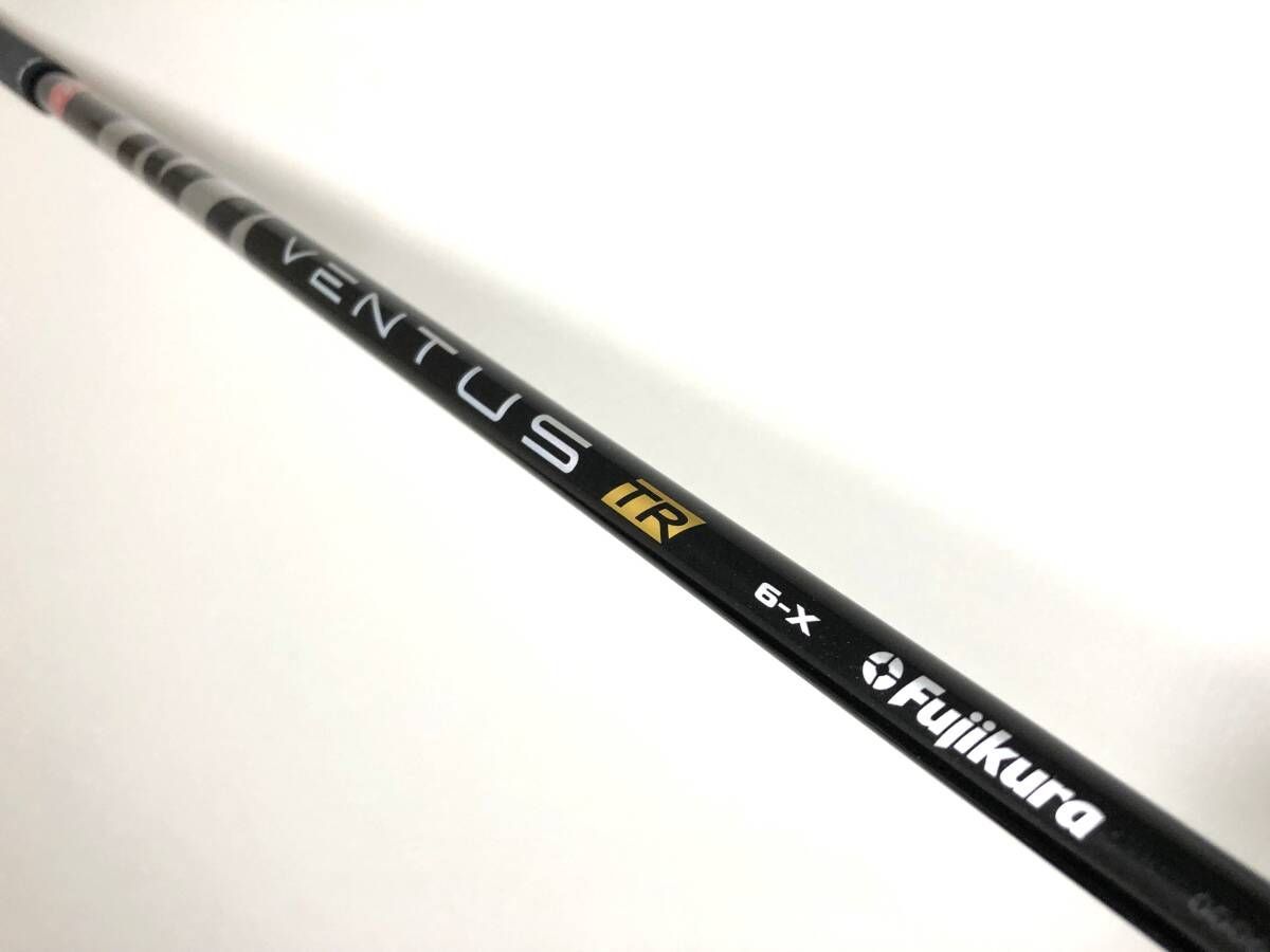 【日本仕様】 新品 テーラーメイド スリーブ付 ベンタス VENTUS TR BLACK VELOCORE ブラック 6-X 1W用 シャフトQi10 LS MAX ステルス2