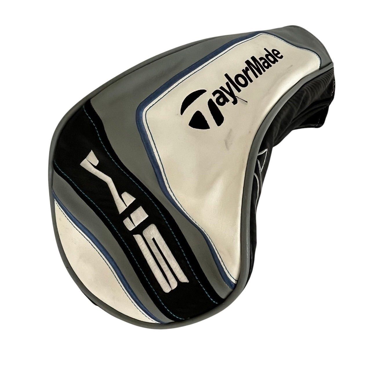 TaylorMade テーラーメイド ゴルフ ヘッドカバー SIM ドライバー ホワイト グレー PUレザー