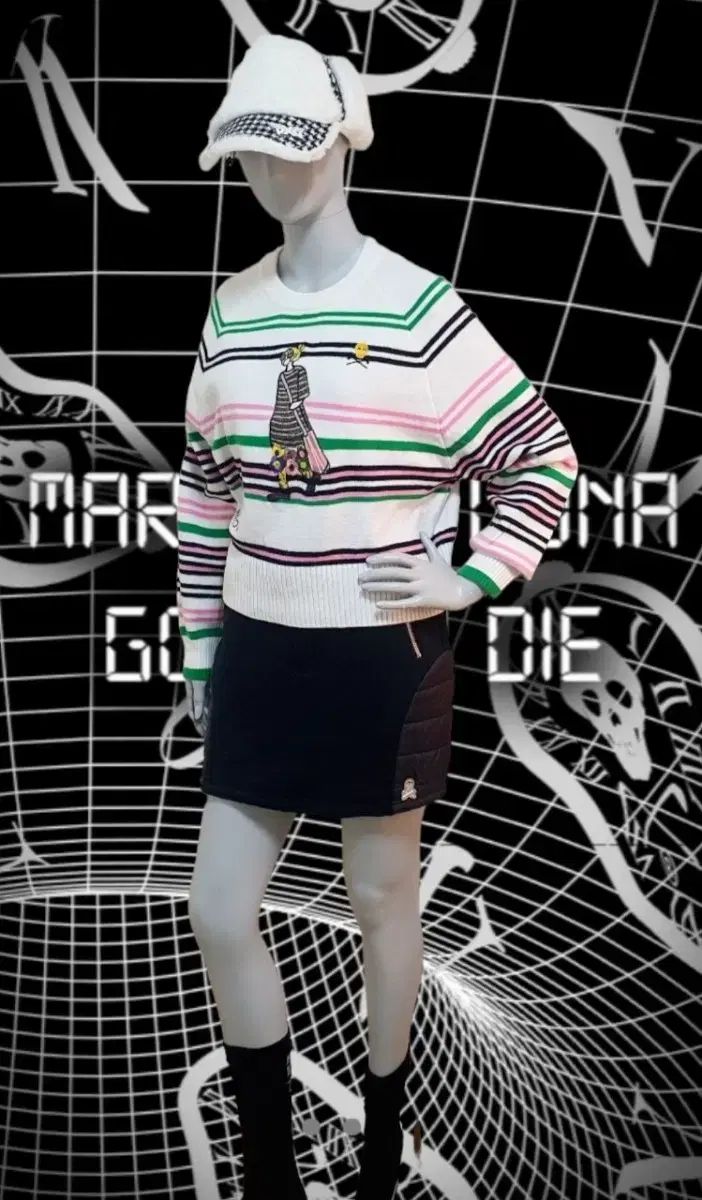 レディースゴルフウェア MARK - LONA マークアンドロナ 쥬디 レディースニット