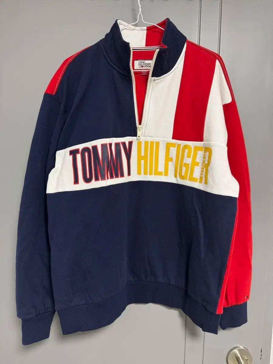 Tommy Hilfiger(トミーヒルフィガー) デニム 100 アノラック ジップアップ パーカー 裏起毛