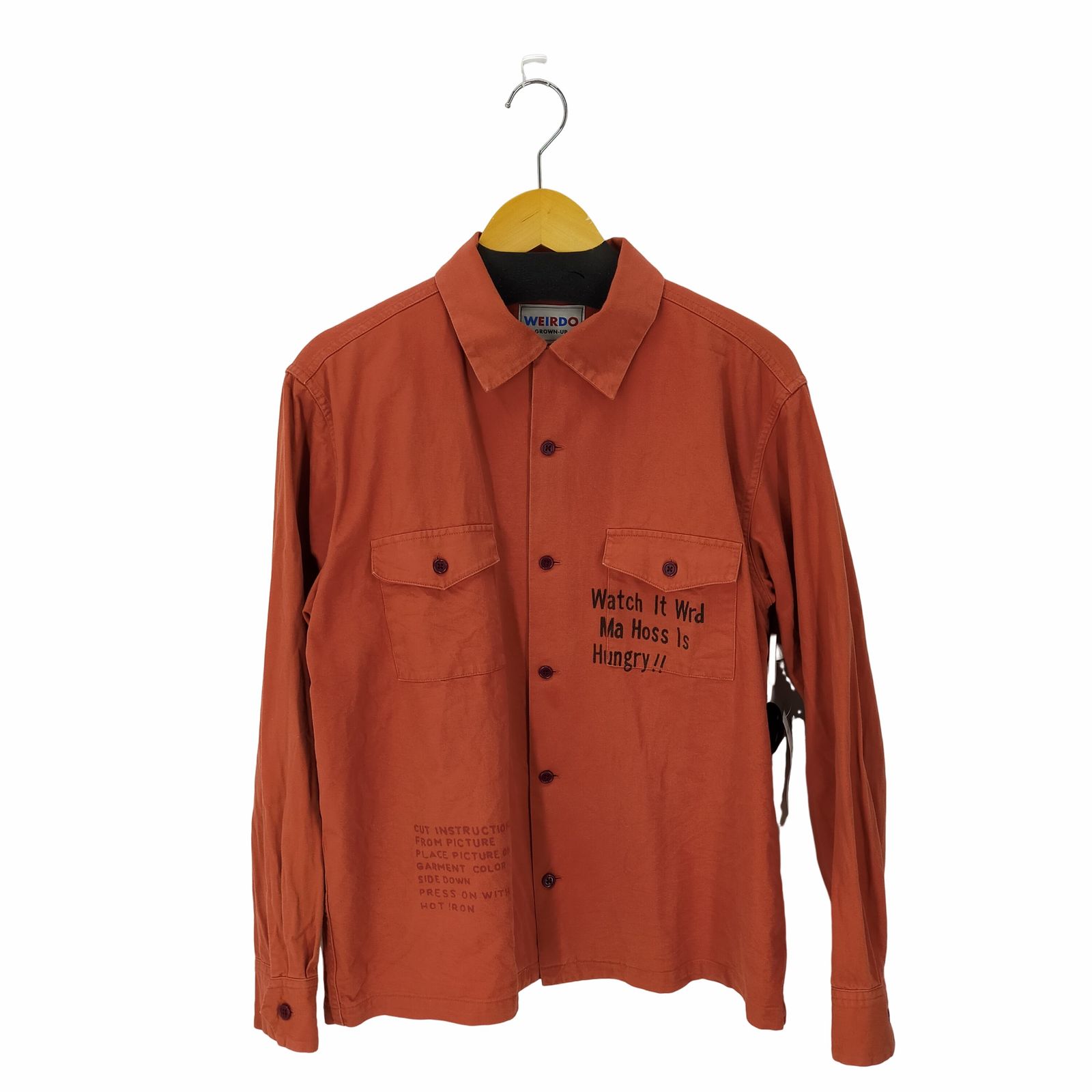 ウィアード WEIRDO 19AW L/S SHIRT WEIRDOLIGHT RANCH メンズ JPN：XL 