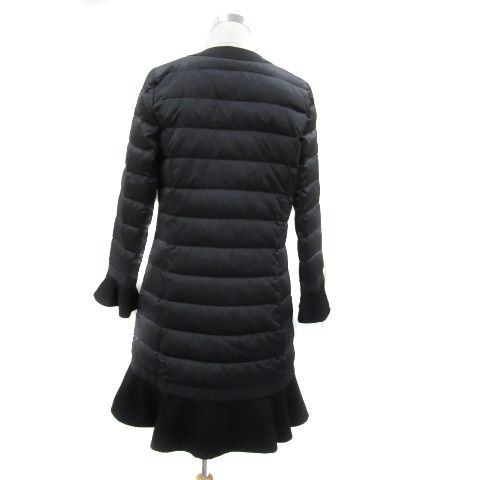 tobechic ボタンが素敵なブラックダウンコート★size44★ 楽天市場】to be chic ダウンの通販