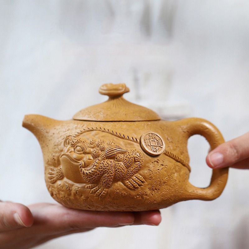 茶壷 急須 紫砂壺 ティーポット 常滑焼 紫砂茶器 唐物紫泥急須 紫砂壺