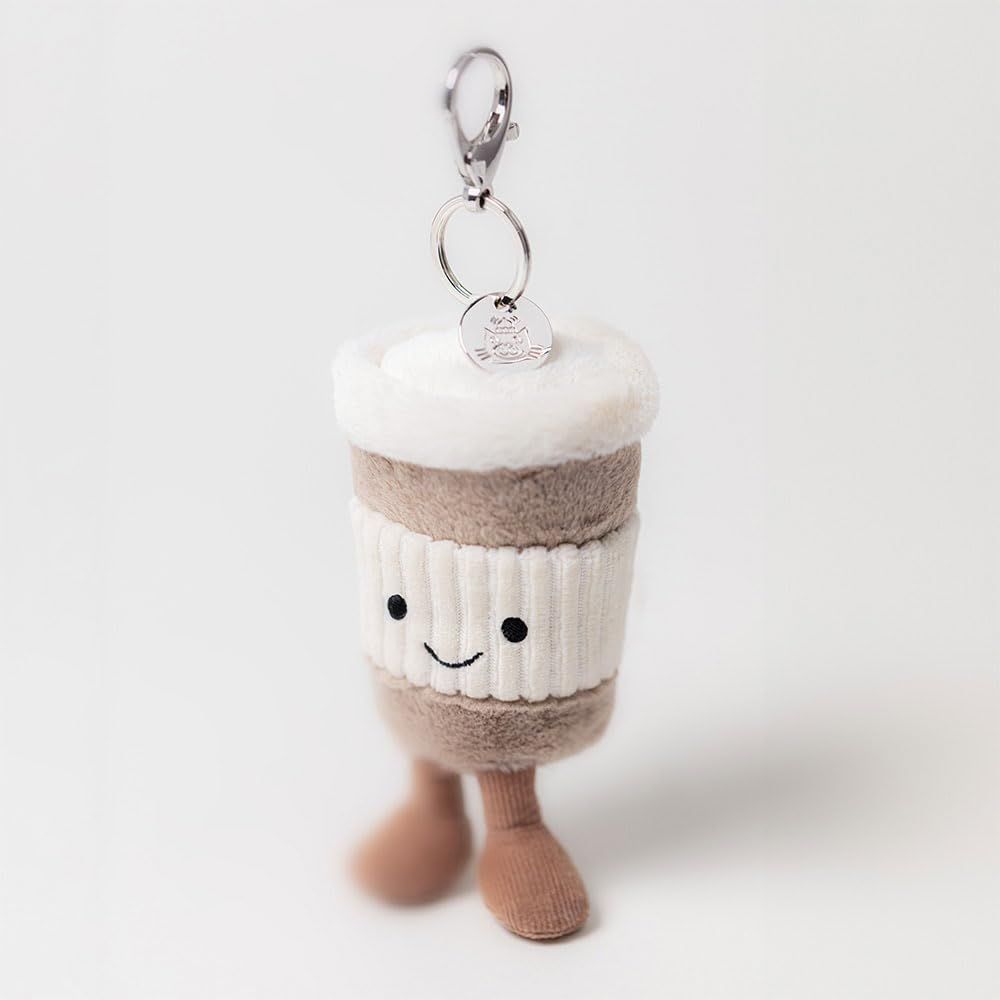 Jellycat アミューザブル コーヒー持ち帰りバッグキーチェーン コーヒー持ち帰り Small WWW_KANDAIZUMI_COM