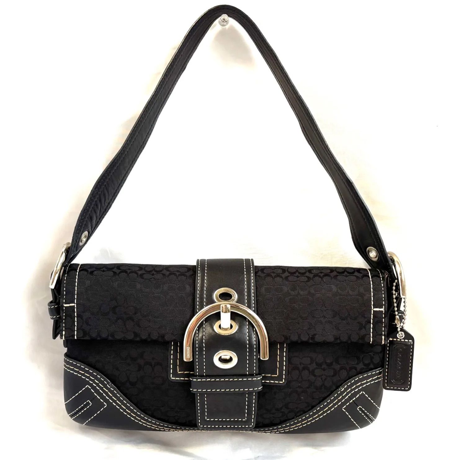 超美品　COACH コーチ　ソーホー　ワンショルダーバッグ　3628 コーチ COACH ショルダーバッグ 3628 ソーホーミニシグネチャー