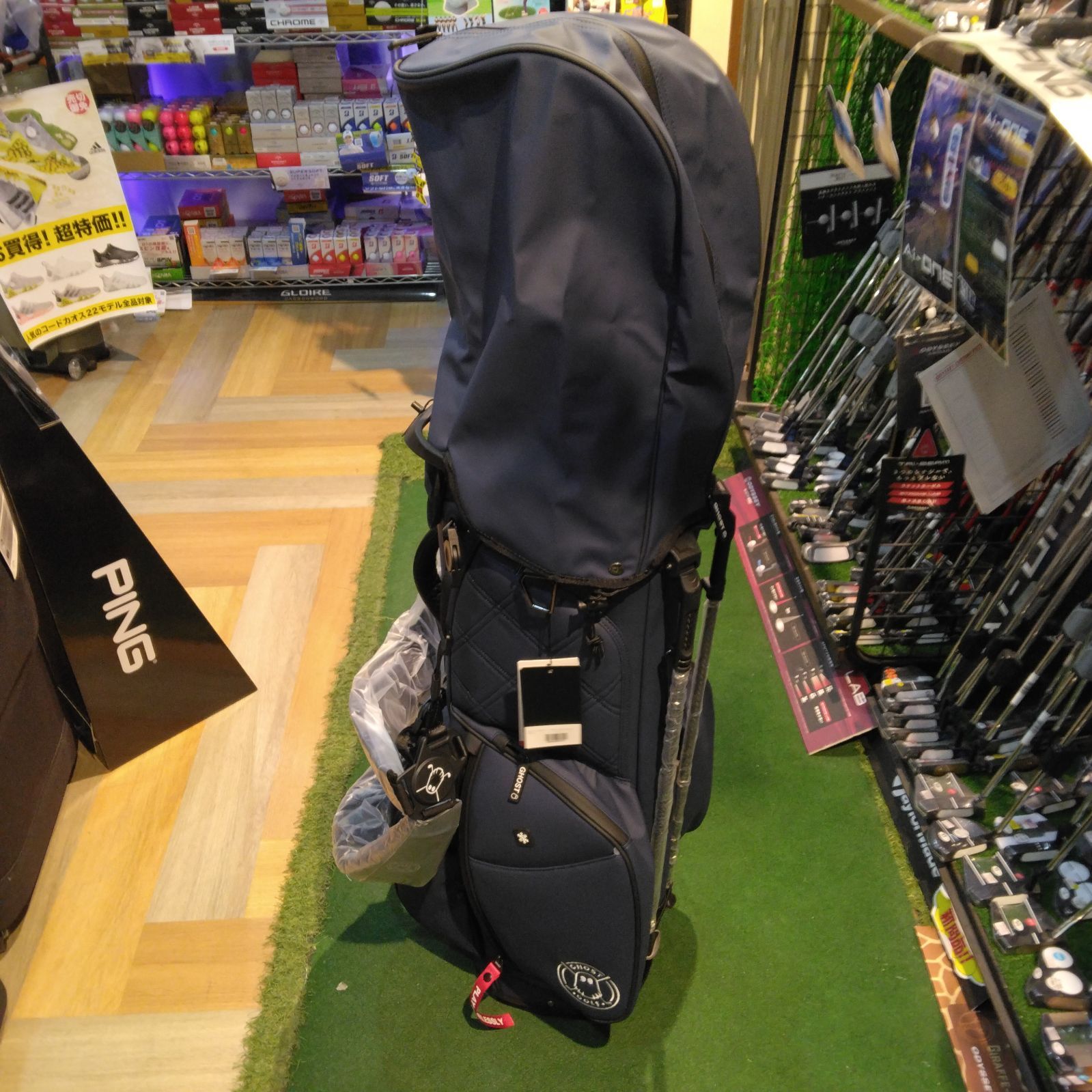 新品未使用品】 GHOST GOLF キャディバッグ ANYDAY 11インチ Patriot