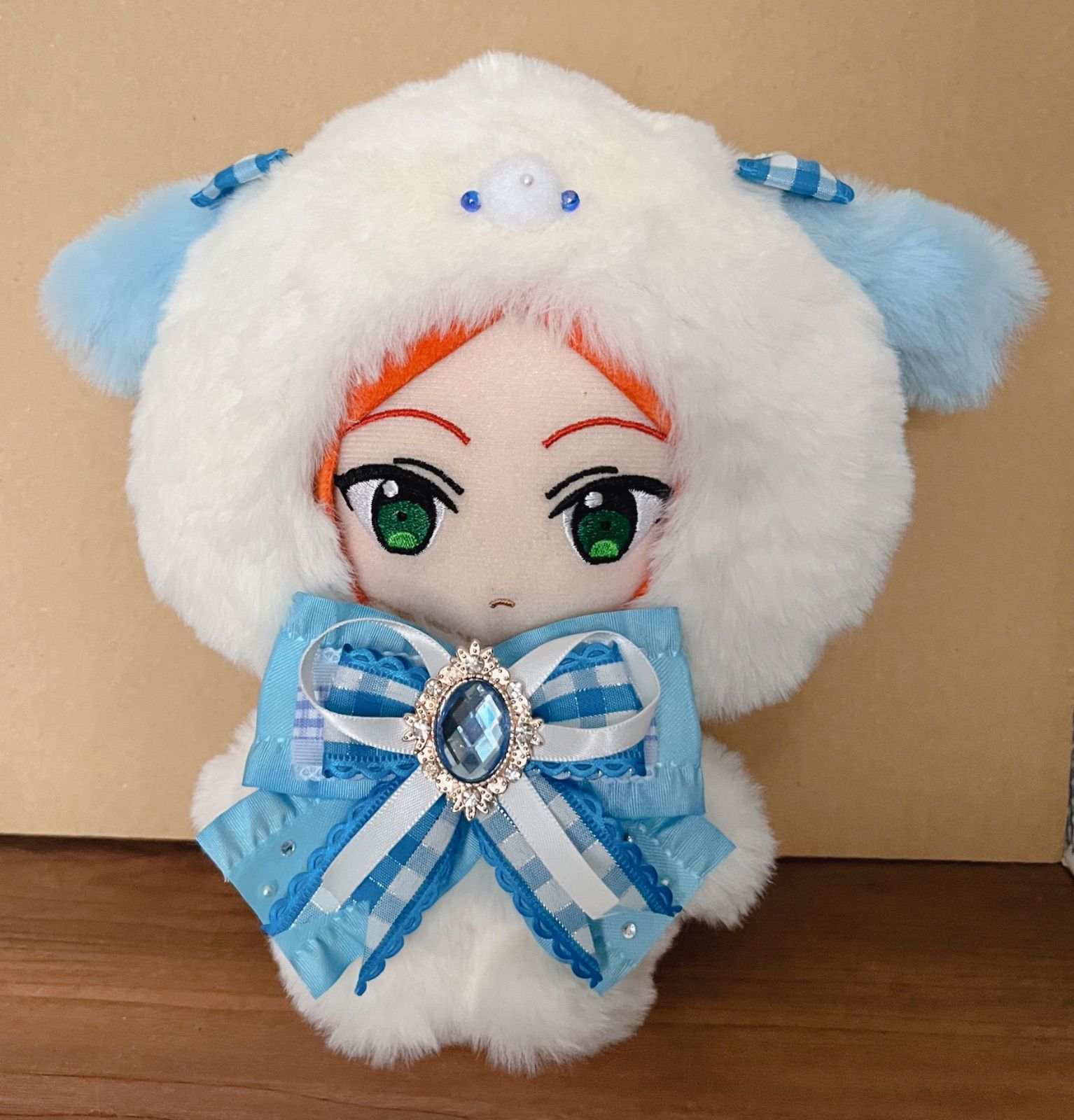 正規品販売! 水色 青 16cm ぬいぐるみ ぬい服 着ぐるみ 服 あんスタ 正規品販売! 水色 青 16cm ぬいぐるみ ぬい服 着ぐるみ 服 あんスタ