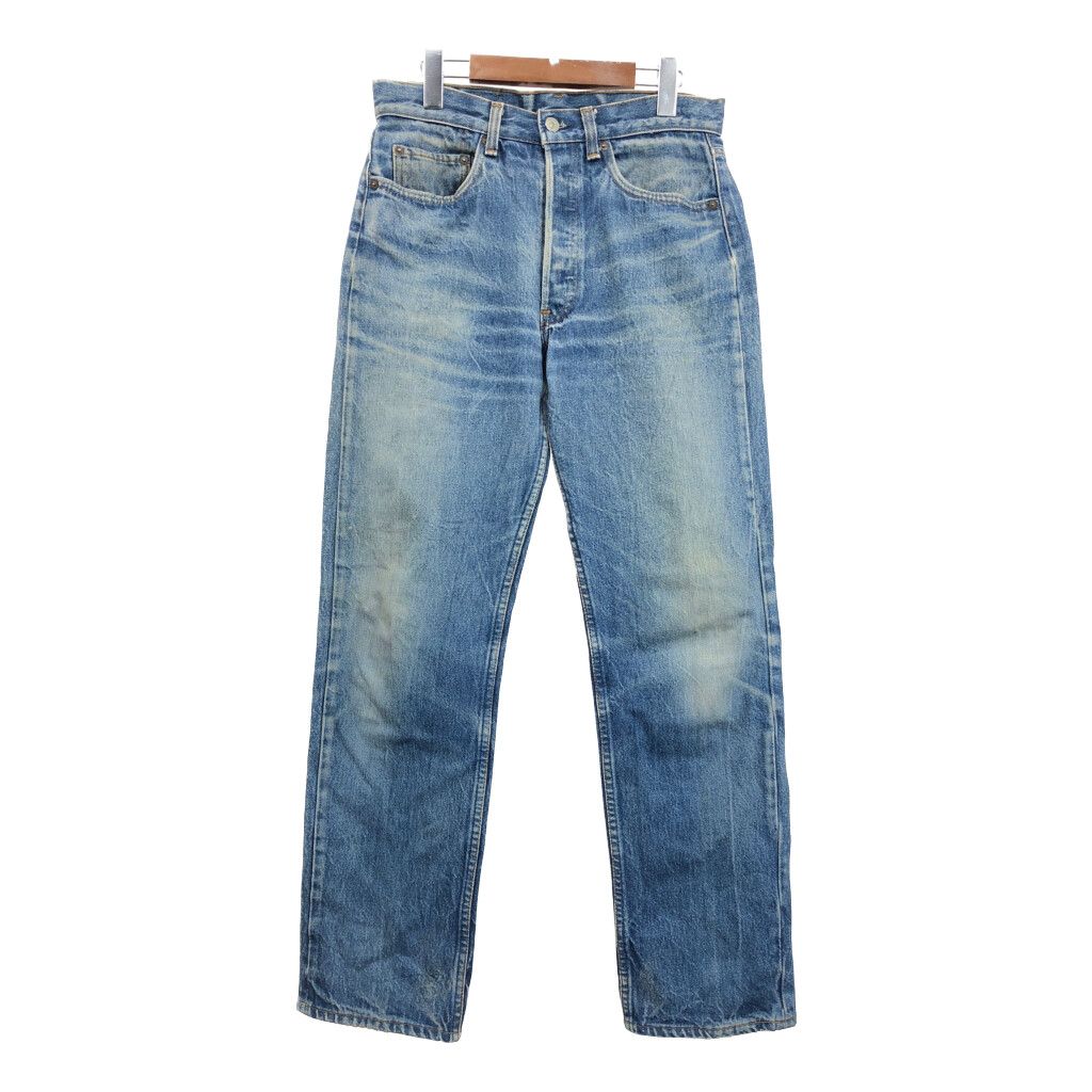 80’s Levi’sリーバイス 501デニム 【W35 L32】 80s USA製 Levi'sリーバイス 505 ホワイト デニムパンツ w31 L32