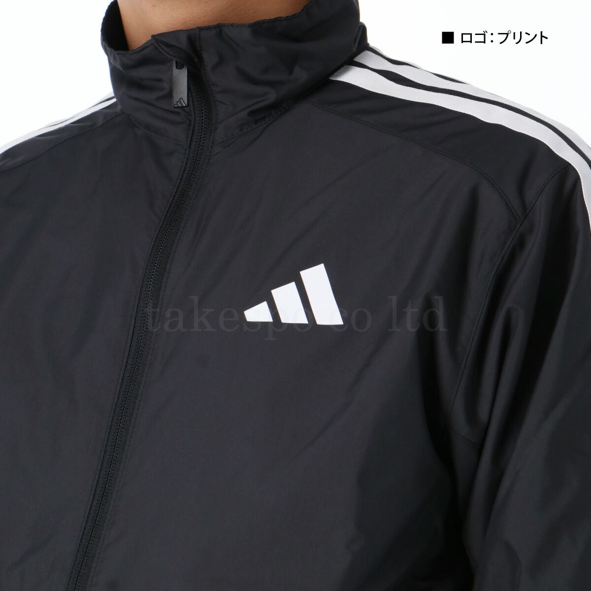 フルジップ 3ストライプス