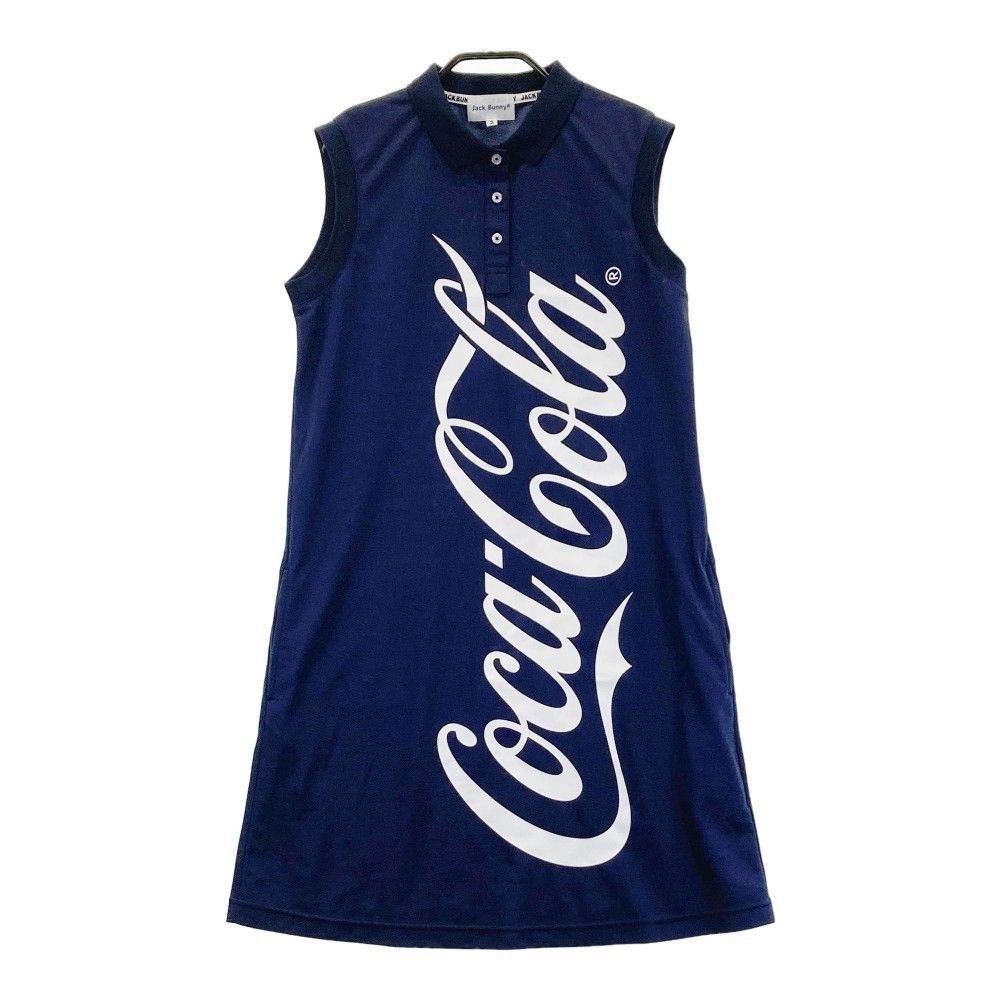 Jack Bunny!! × Coca-Cola コラボワンピース サイズ：2 JACK BUNNY ジャックバニー ×Coca Cola ノースリーブ ポロ