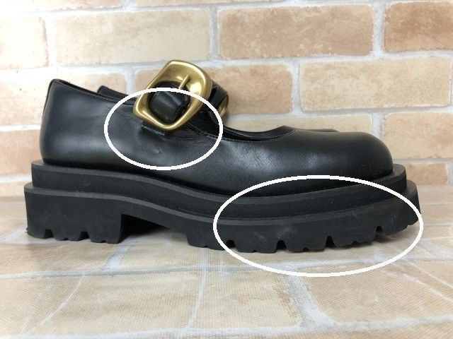 中古】 箱付 Mila Owen ミラオーウェン メタルバックルメリー