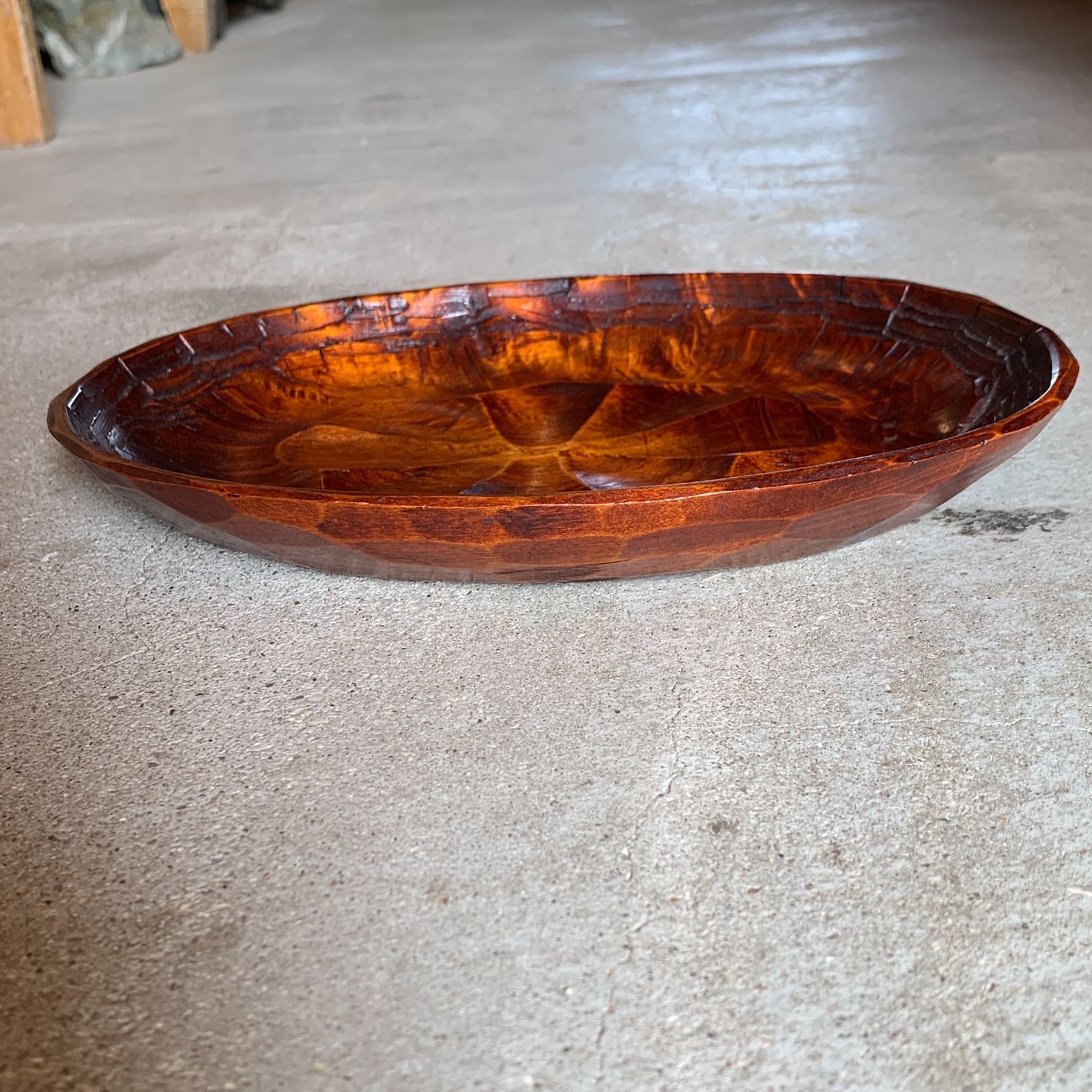 津軽塗　唐塗　バカ塗　菊　漆器　天然木　蓋付き　菓子器　茶道具　茶道 津軽塗（唐塗）バカ塗り・菓子器・菓子鉢・No.200321-057・梱包