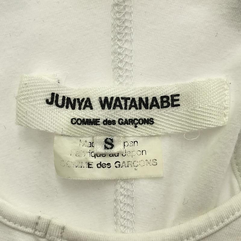 JUNYA WATANABE COMME des GARCONS / ジュンヤワタナベ | 2013SS | 変形 オーバー Tシャツ カットソー | S | ホワイト | レディース JUNYA WATANABE COMME des GARCONS / ジュンヤワタナベ | 2013SS