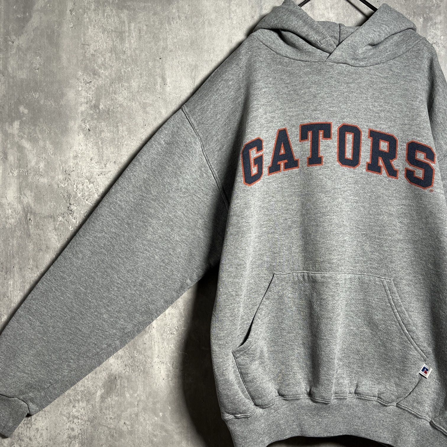 良品】90s~,RUSSELL|ラッセル,GATORS,プルオーバーフーディ 良品】90s~,RUSSELL|ラッセル,GATORS,プルオーバーフーディ