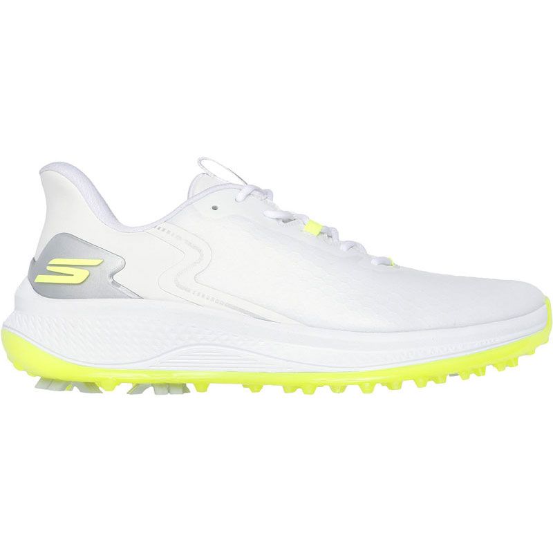 SKECHERS スケッチャーズ GO GOLF BLADE GF SLIP INS ゴルフ シューズ 214090-wyl ホワイト イエロー