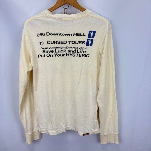 hystericglamor 90s カットソー HYSTERIC GLAMOUR - 90s HYSTERIC GLAMOUR ガーゼシャツ パンク