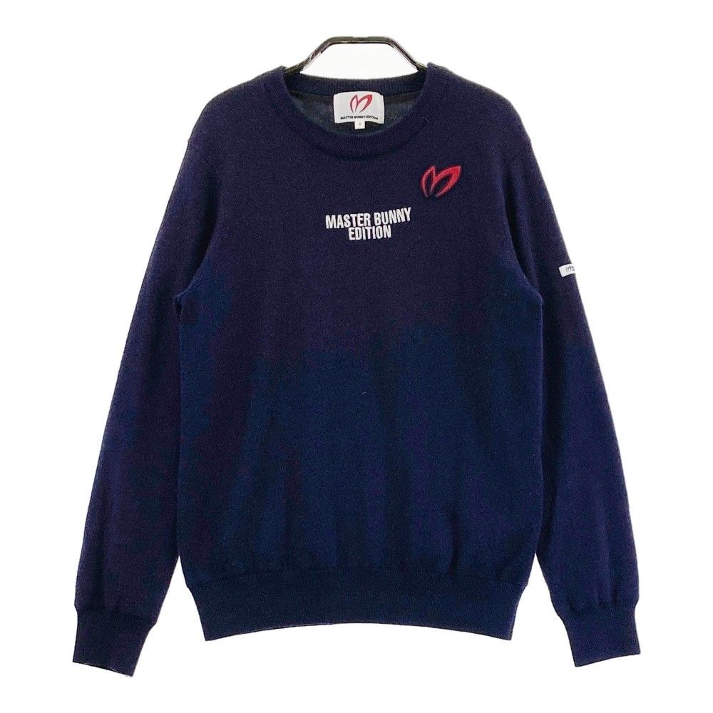 新品 マスターバニーエディション カシミヤセーター ネイビー 新品 マスターバニーエディション カシミヤセーター ネイビー