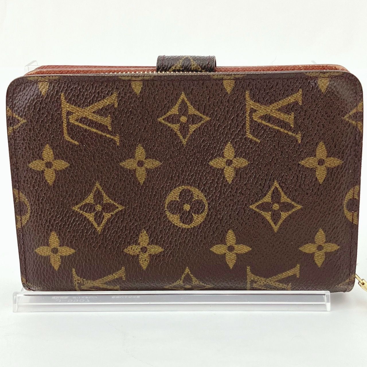 ルイ ヴィトン◎ポルトパピエジップ モノグラム 二つ折り財布 ラウンドファスナー be-rich0112_bs2573