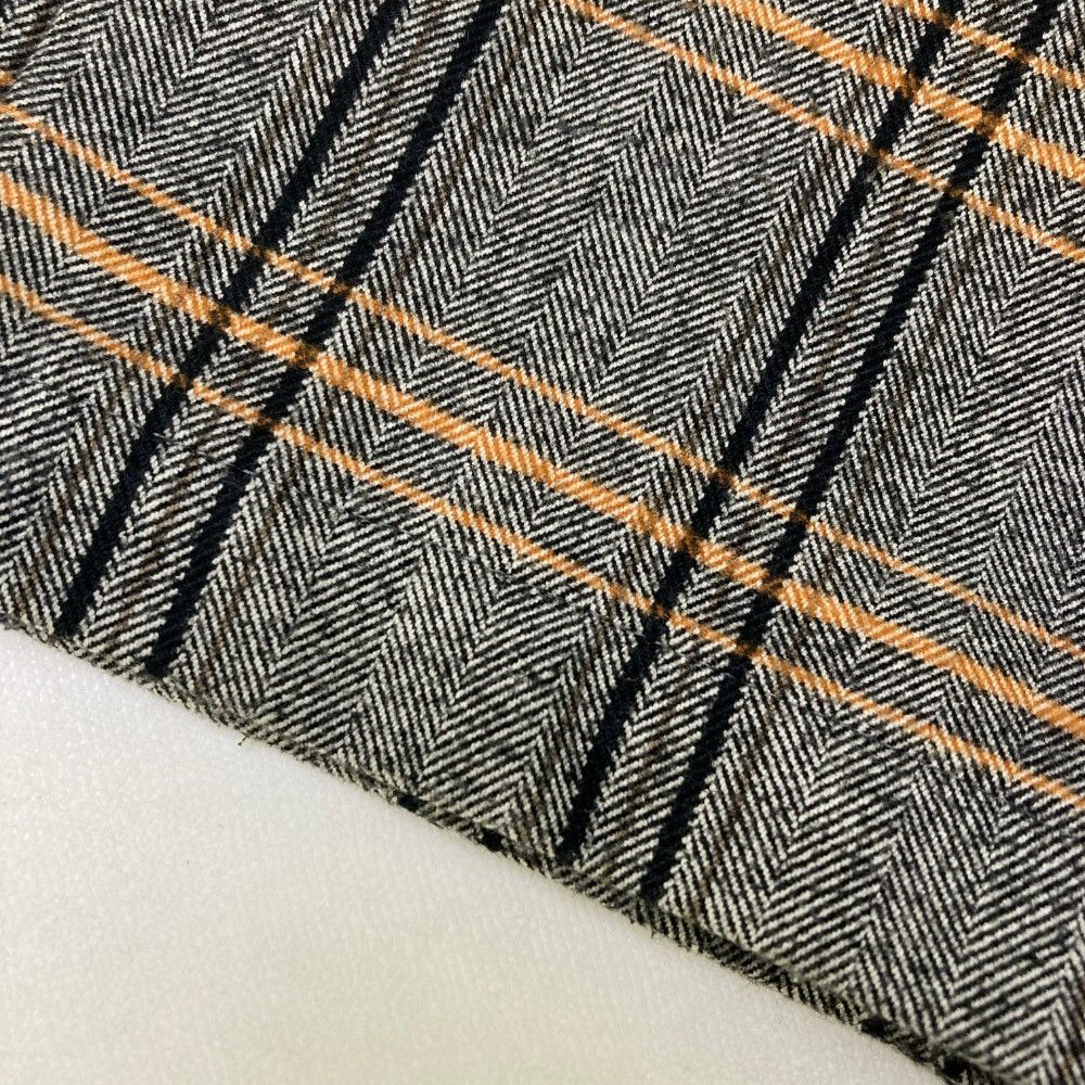 サイズ：48 ARCHIVIO アルチビオ ストレッチパンツ チェック柄 グレー