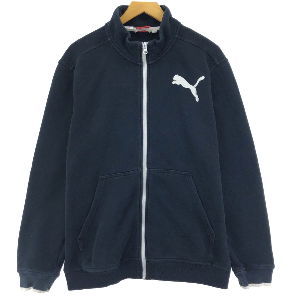 古着 プーマ PUMA フルジップスウェットシャツ トレーナー メンズL/eaa409412