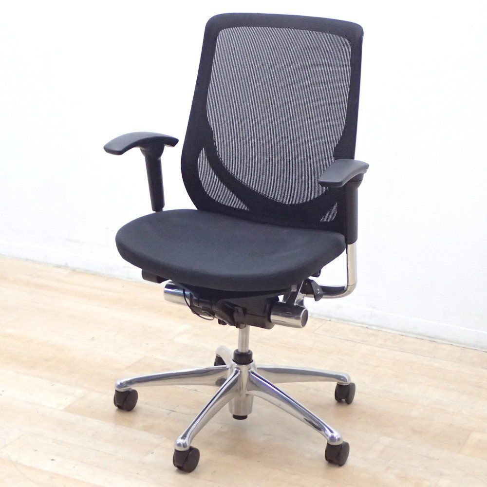 オカムラ ゼファー 肘付オフィスチェア CT95ZT FHS0 ブラック