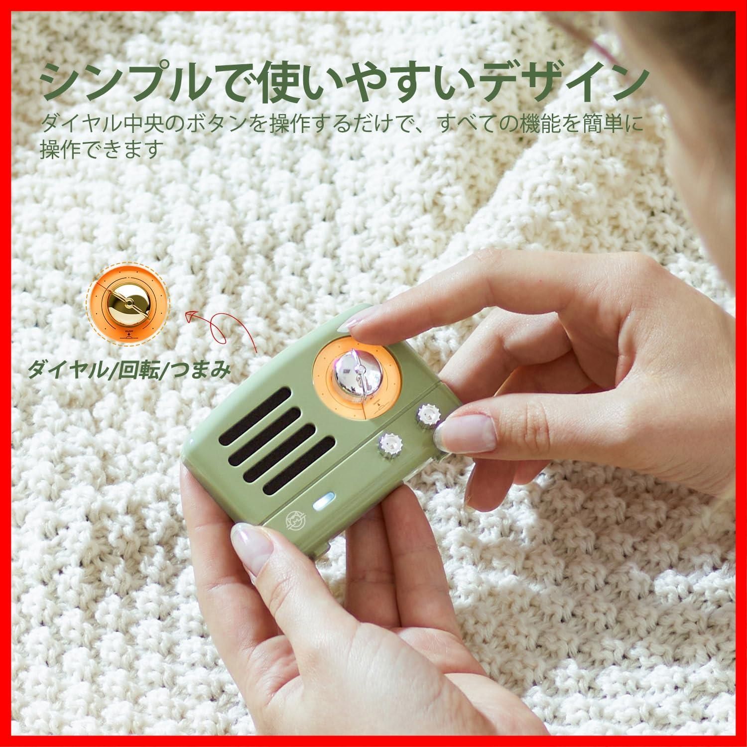 新着商品】MUZEN PETA Bluetoothスピーカー マグネットスピーカー USB C充電/コンパクト/超軽量/ミニかわいい  (オリーブグリーン) - メルカリ