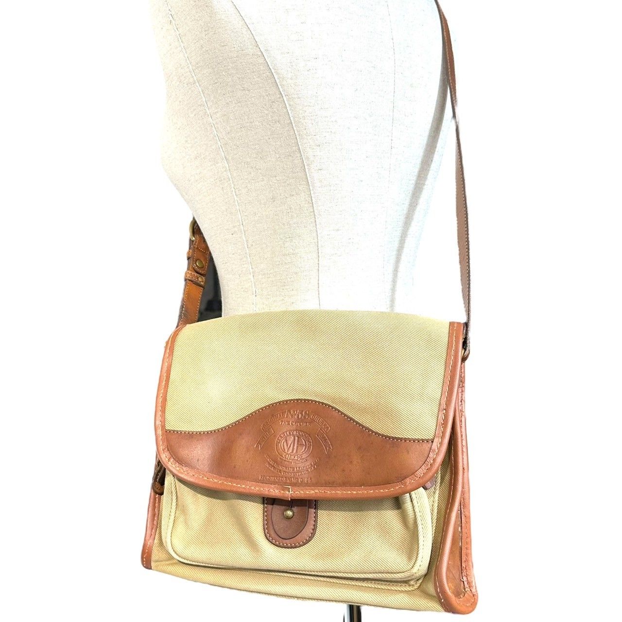 GHURKA(グルカ) N.58 Campus Leather Shoulder Bag キャンパス