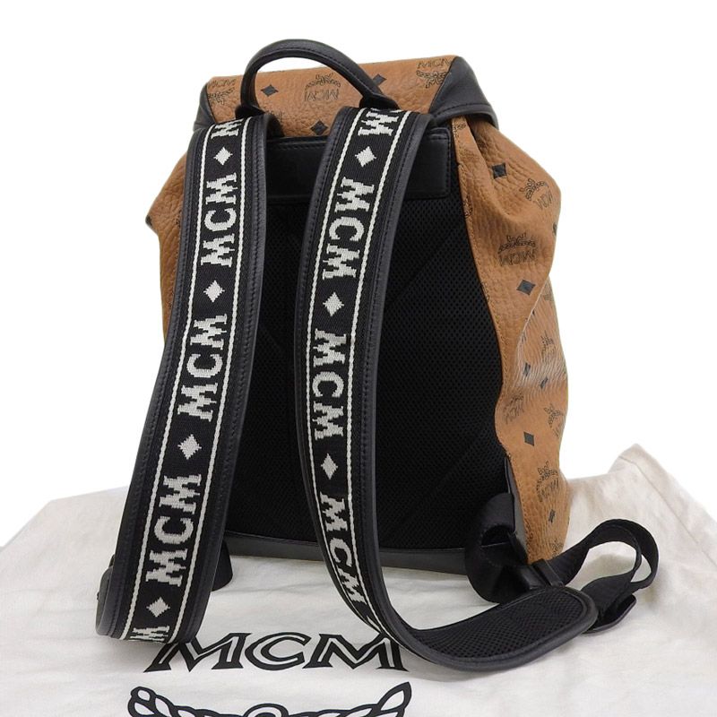 エムシーエム MCM ヴィセトス バックパック リュックサック PVC  