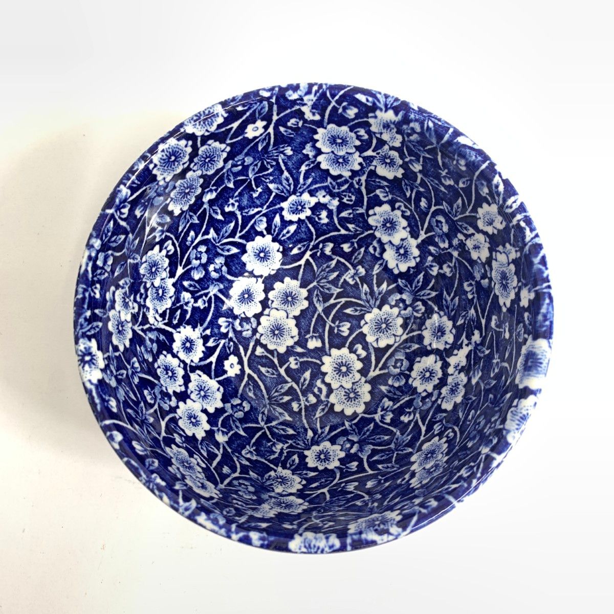 バーレイ/Burleigh/ブルーキャリコ/シュガーボウル L/2個セット