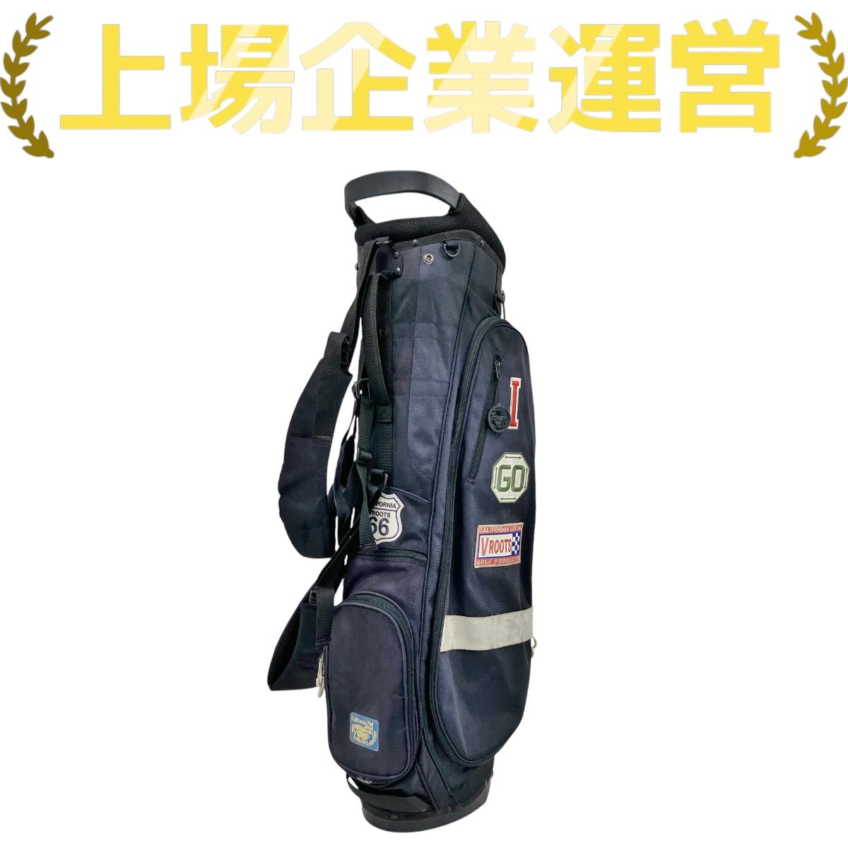 yellow lobster】イエローロブスター スタンド式キャディバッグ