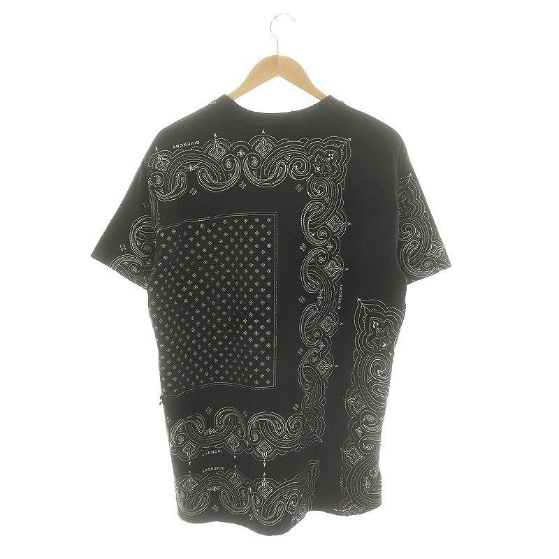 ジバンシィ GIVENCHY バンダナプリント Tシャツ 半袖 ペイズリー