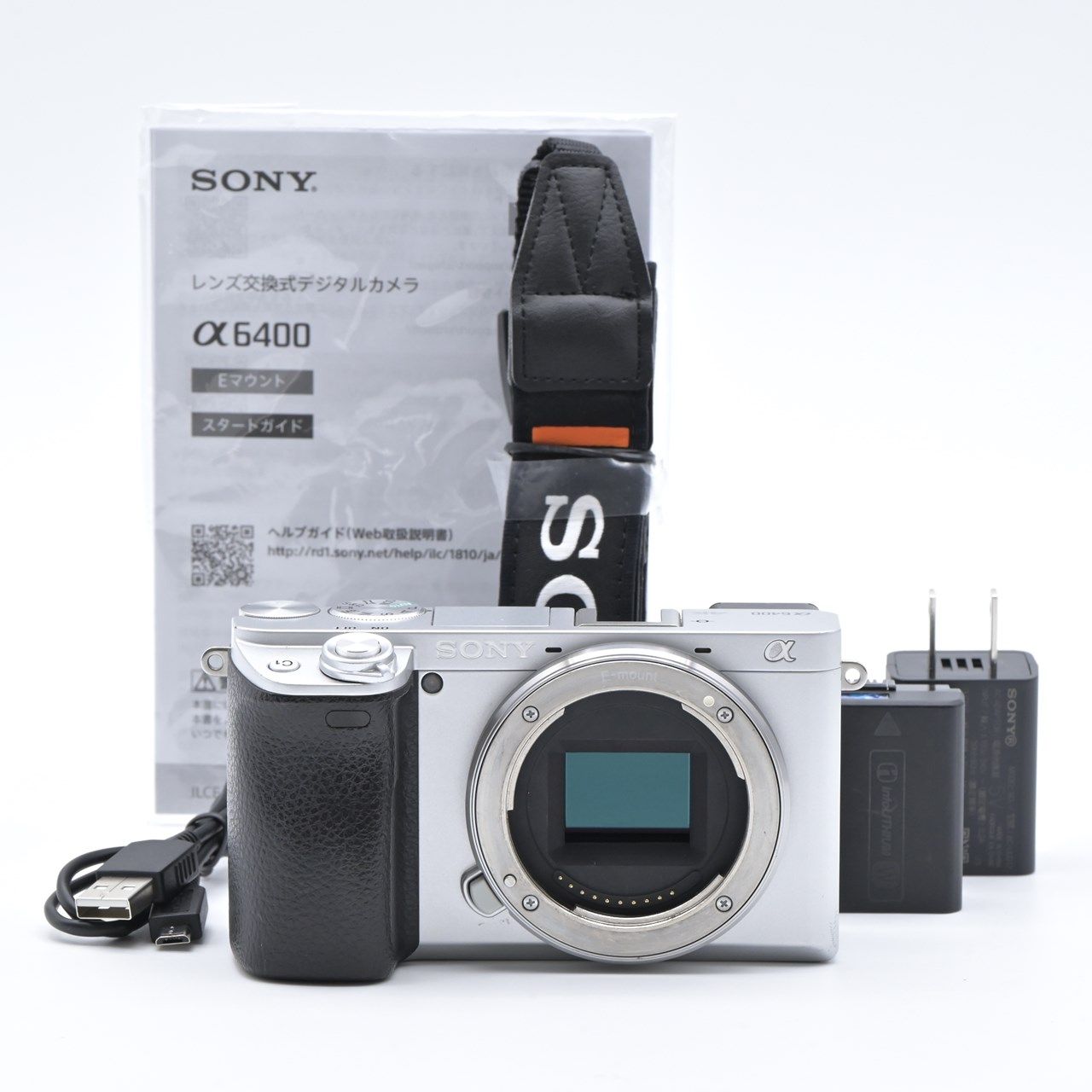 SONY α6400 デジタル一眼レフ シルバー SONY ソニー α6400 ボディ