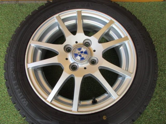 【中古】　送料込み　Gマッハ　155/65R14　スタッドレスタイヤ４本SET