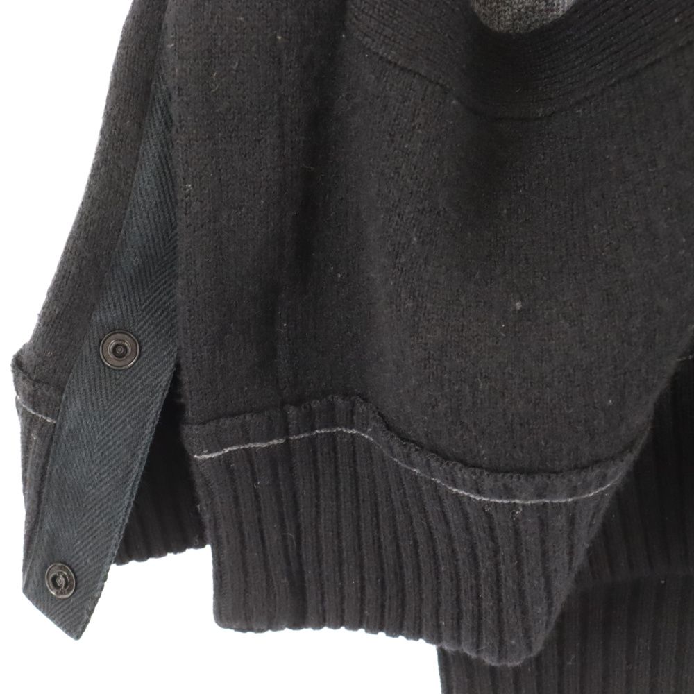 Sacai (サカイ) 22AW S Studs Cashmere Knit Cardigan スタッズカシミヤニットカーディガン ブラック 22- 02859M - メルカリ