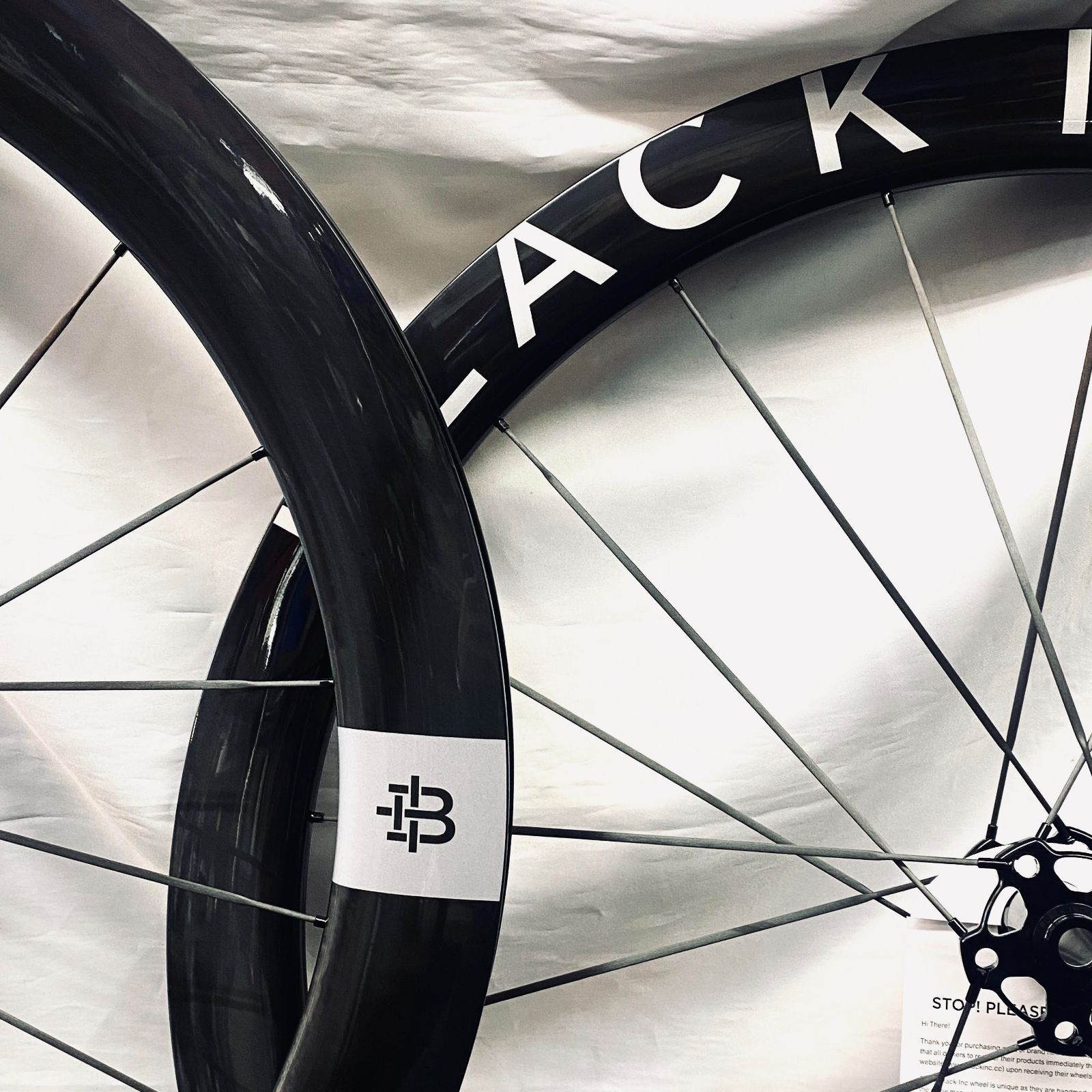 BLACK INC(ブラックインク) BLACK 48/58 ホイール前後セット（シルバー