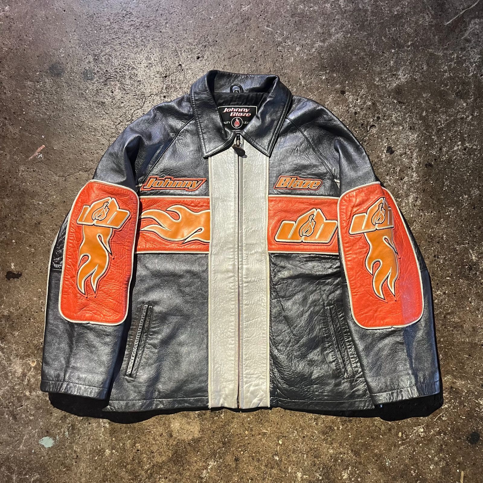 Johnny Blaze ジョニーブレイズ レザージャケット Johnny Blaze 90s レザージャケット 旧モデル ジョニーブレイズ