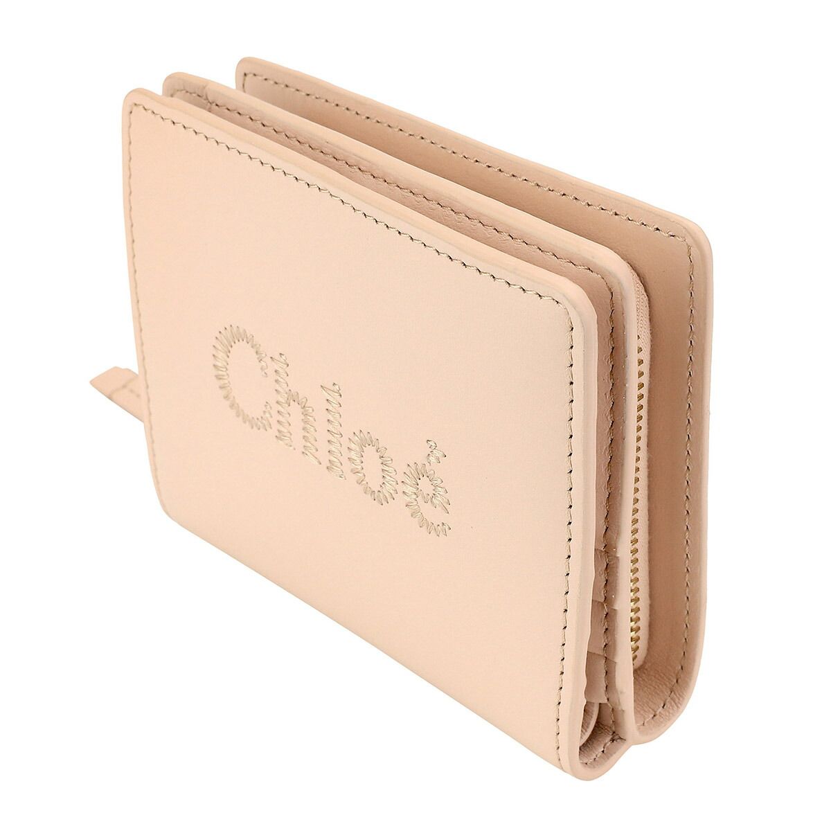 新品 クロエ Chloe 2つ折り財布 クロエ センス セメントピンク - メルカリ