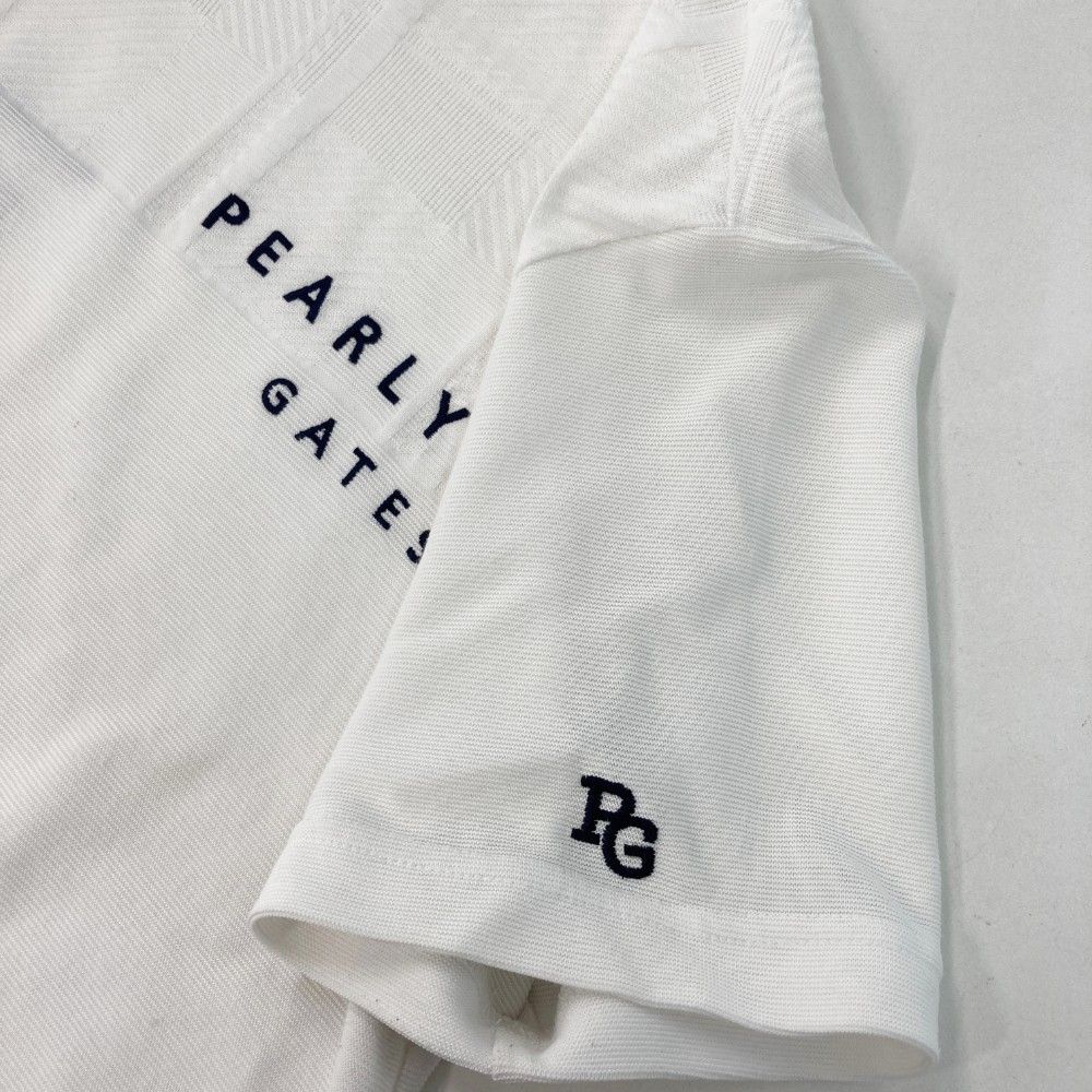 サイズ：6 PEARLY GATES パーリーゲイツ ハイネック 半袖Tシャツ