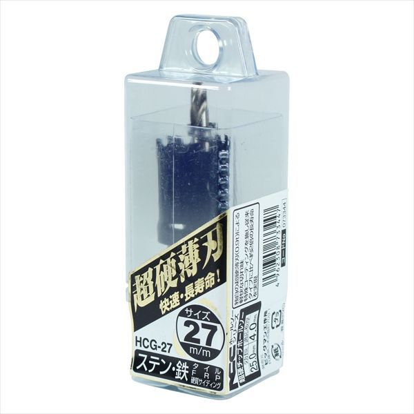 【新品・7営業日以内発送】4962308733447 BIGMAN 超硬グレートホールソー HCG-27【沖縄離島販売】