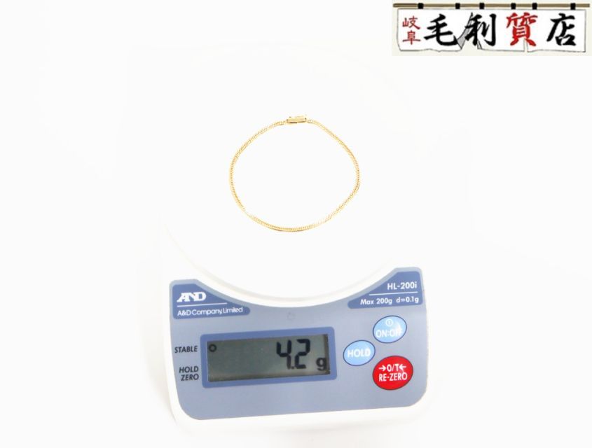 K18イエローゴールド 喜平 ブレスレット トリプル12面 約20cm 約 K18イエローゴールド 喜平 ブレスレット トリプル12面 約20cm 約