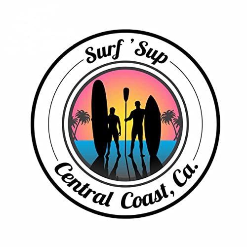 SUP SC RACING ステッカー カーステッカー サーフィン HAWAII アロハ 車 海 波 SUP スタンドアップパドル YOGA ヨガ マリンアクティビティ