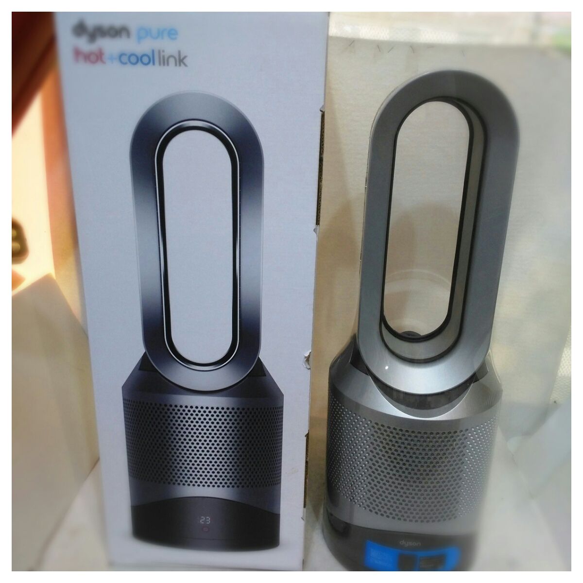 動作確認済】【中古】取説欠品 ダイソン Pure Hot + Cool Link 空気 