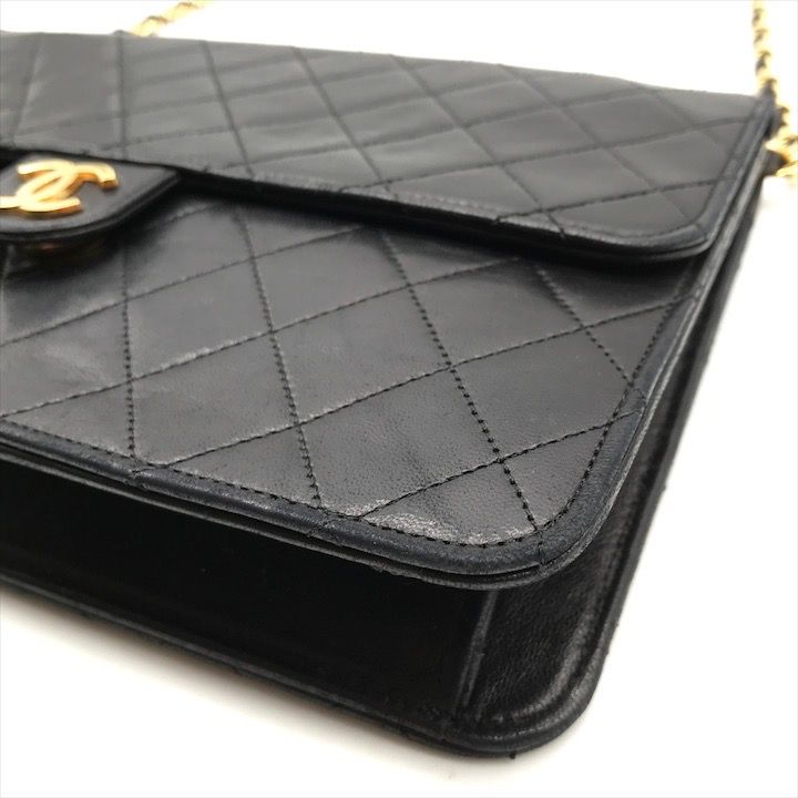 美品 CHANEL シャネル ココマーク マトラッセ プッシュロック