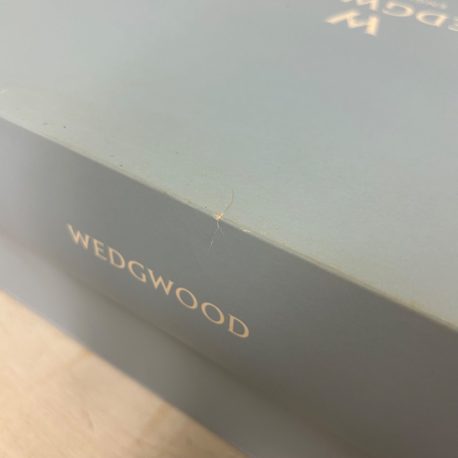 M》値下げしました！未使用品 ウェッジウッド タオルケット ブルー 2枚