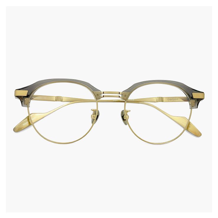 新品】 メンズ ヨウジ ヤマモト メガネ 日本製 19-0080 3 c03 49mm  