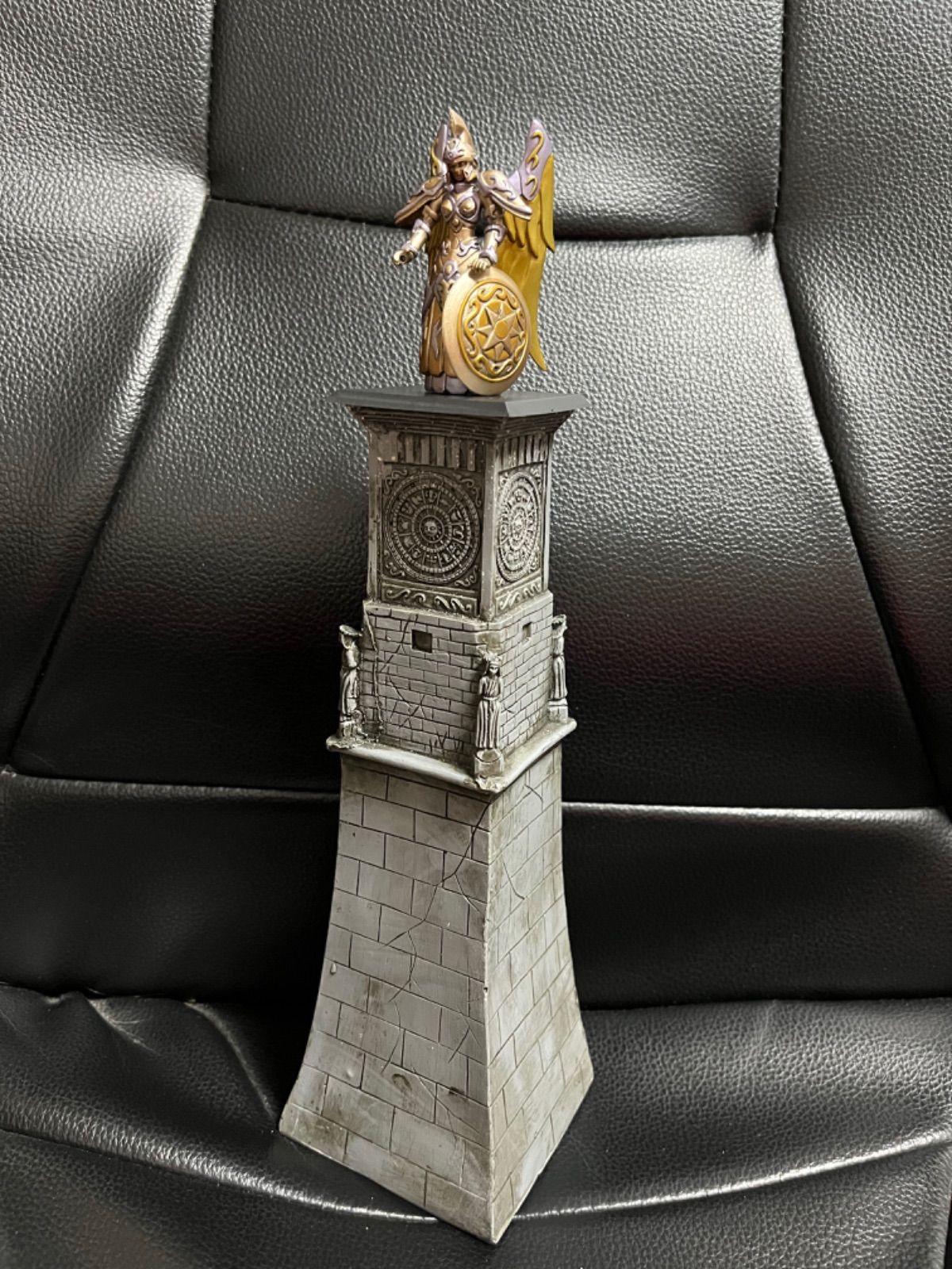 聖闘士聖衣神話 火時計 アテナ像 フィギュア オブジェ 聖域十二宮 - メルカリShops